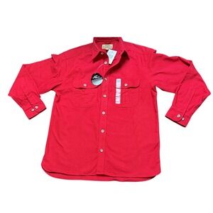 NWT Cabela's Deerskin Pima Cotton Soft Chamois Shirt Size M